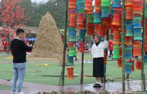 Thai Nguyen City organizes 2025 At Ty Lunar New Year space 