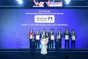 Masan High-Tech Materials recognized as “Top 500 Largest enterprises in Vietnam 2024”