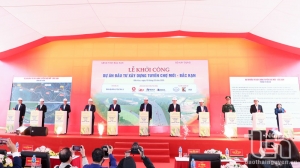 Starting construction of Cho Moi - Bac Kan expressway project