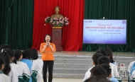 Nui Phao Organizes Career Orientation Program for High School Students in Dai Tu District