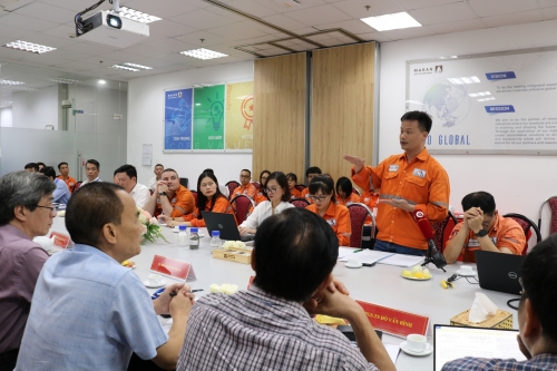 The national assembly's monitoring delegation acknowledged Nui Phao Company's compliance on environment protection laws