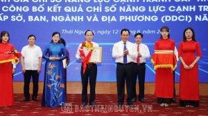 State Treasury of Thai Nguyen province and Thai Nguyen city lead DDCI rankings in 2022