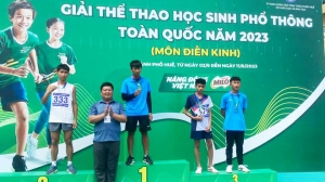 National High School Student Sports Tournament in 2023: Thai Nguyen students won silver and bronze medals