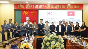 Enhancing investment cooperation between Thai Nguyen and Gyeongsangbuk-do (South Korea)