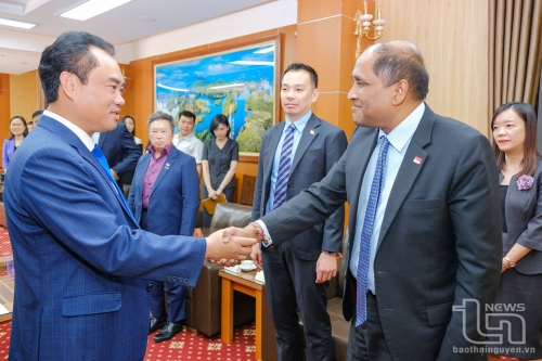 Thai Nguyen pushes for deeper cooperation with Singapore