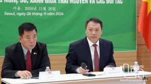 Signing many cooperation agreements with South Korea's parters