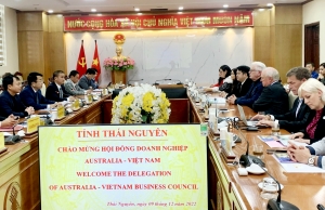Australia wishes to cooperate in investment and development of high-tech agriculture in Thai Nguyen