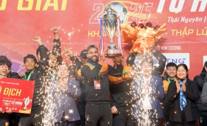 Closing ceremony of the Four-Team Football Tournament - Thai Nguyen 2025