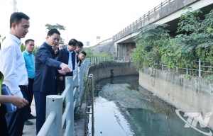 Deploying emergency measures to resolve flooding in central area of Thai Nguyen